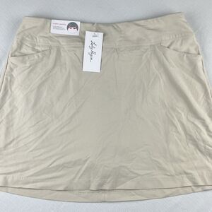 Lady Hagen Beige Mini Skort
